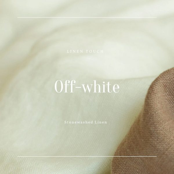 Linen Fabric - Off White