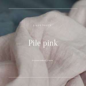 Linen Fabric - Pile Pink