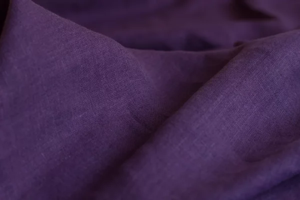 Linen Fabric - Plum - Image 3