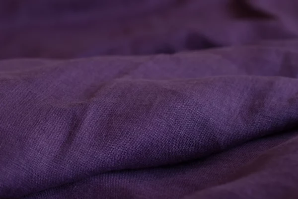 Linen Fabric - Plum - Image 4