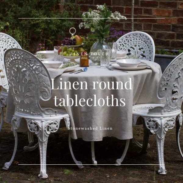 Round Linen Tablecloths